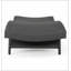 Chaise longue en osier Salem