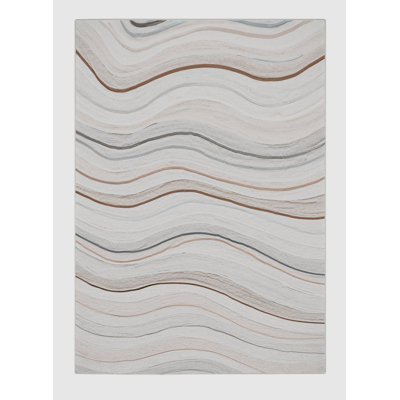 Enolia Washable Abstract Indoor Rug