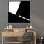 «Geometric Black and White» par Gilbert Claes, reproduction d'art encadrée sur bois-743484142-743484137