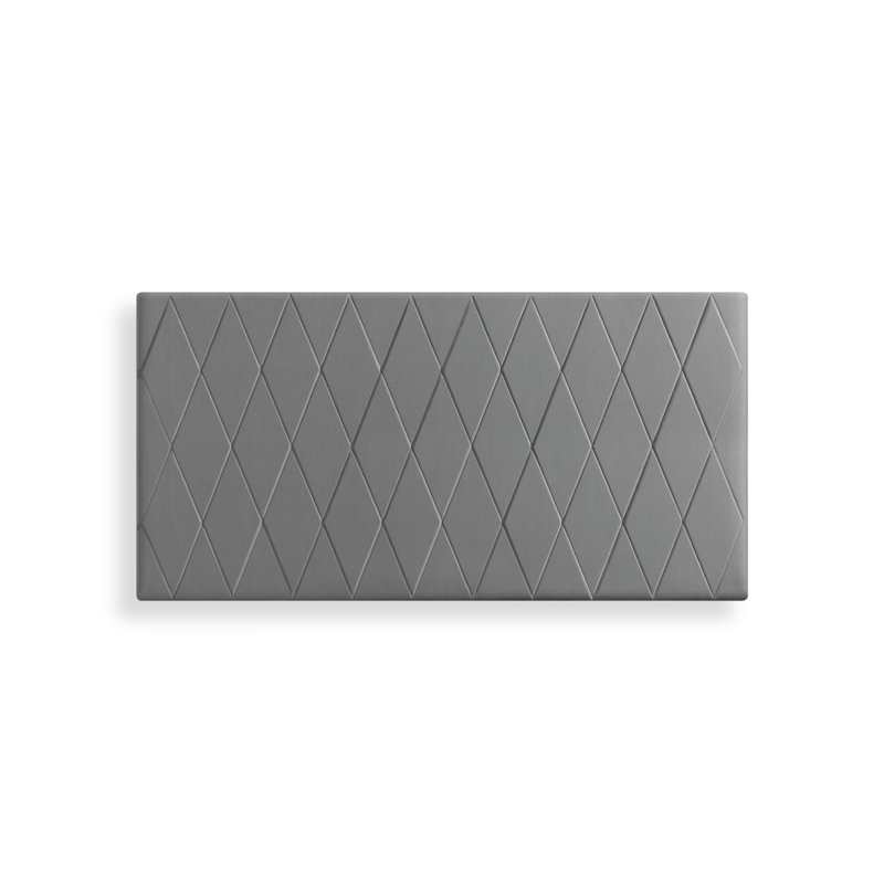 Raffles Upholstered Headboard, Small Double (4'), Anthracite
