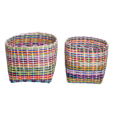 Bungalow Rose Plastic Decorative Basket