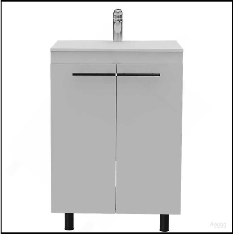 Ensemble de salle de bain 2 pièces blanc