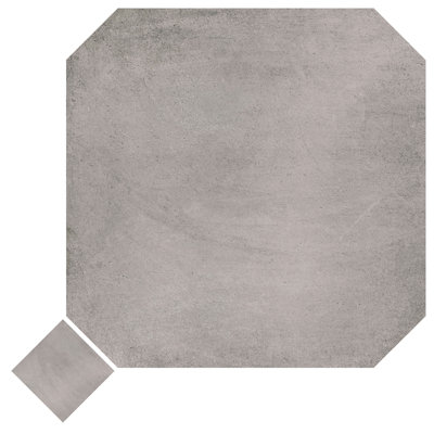 Laverton Octagon W/Taco 7-7/8 In. X 7-7/8 In. Porcelain Floor And Wall Tile