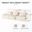 Canapé surdimensionné en flanelle 3 places avec assise profonde et coussins-1014368086-1014368075-1014368067