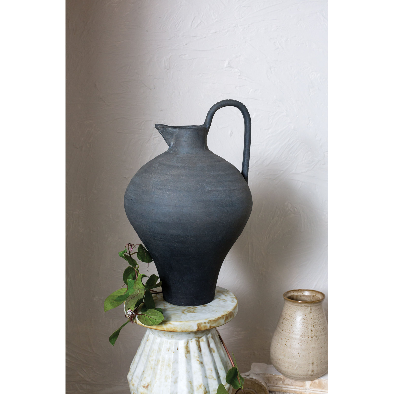Turnbull 14'' Handmade Ceramic Table Vase