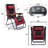 Oversized Zero Gravity Chair, Foldable Patio Recliner, 30" Wide Seat Anti Gravity Lounger With Cup Holder-59739018