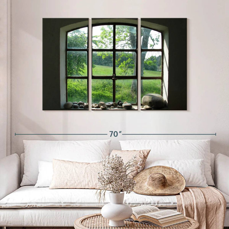 Lilie Old Stable Window, 32" H x 50" W