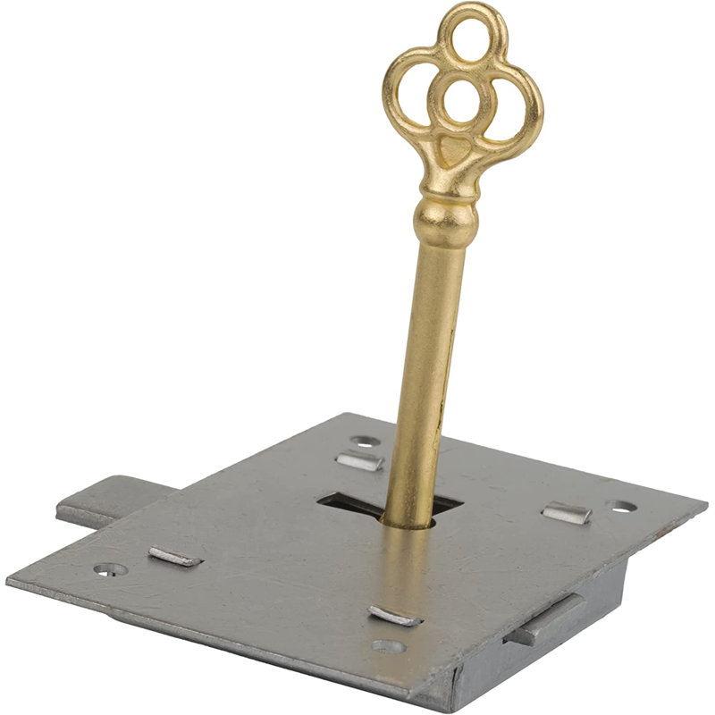 Serrure avec clé squelette
