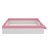 Upholstered Daybed Frame With Fence And Stairs-122526771-122526770