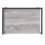 Zaylee 44.7cm W Metal Shelving Unit with Wheels-1675128247