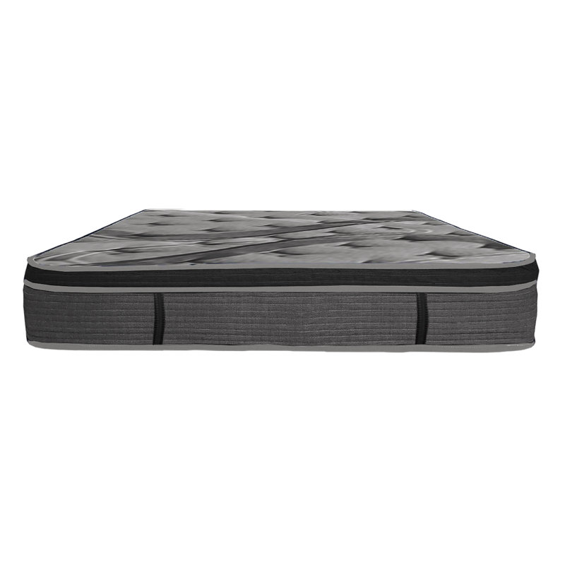 Matelas à ressorts ensachés de qualité supérieure dans une boîte 14 po Premium, Lit double