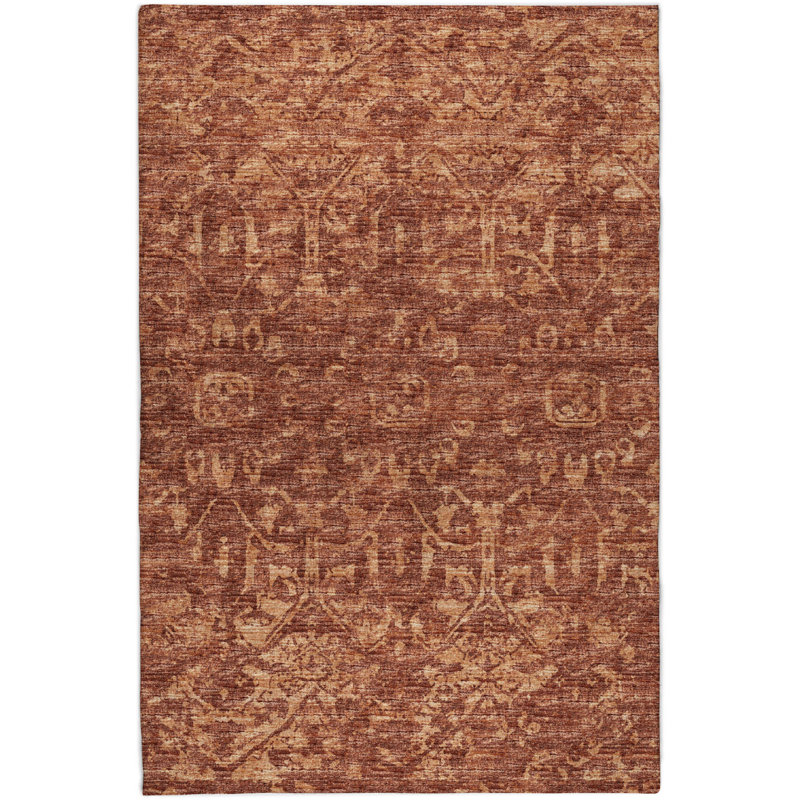 Tapis serpentin haut de gamme Premium ADS40, Argile, 5 pi x 7 pi 6 po