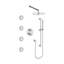 Complete Shower System with Rough-in Valve-1357241903