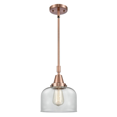 Luminaire suspendu 1 lumière à une cloche