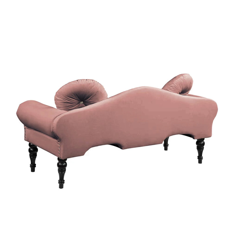 Canapé Mid-Century, Rose