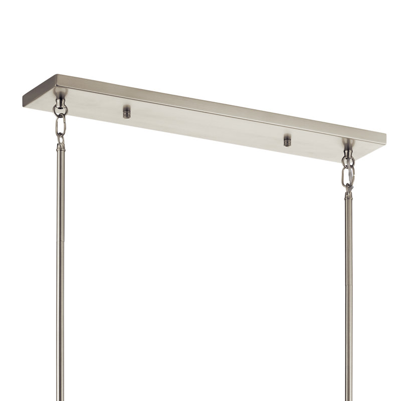 Cais Industrial Style 7 Light Linear Chandelier