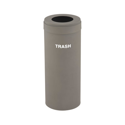 Steel Open Kitchen Trash Can