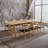 Burlywood Rectangular Solid Wood Butterfly Leaf  Dining Table-107658619