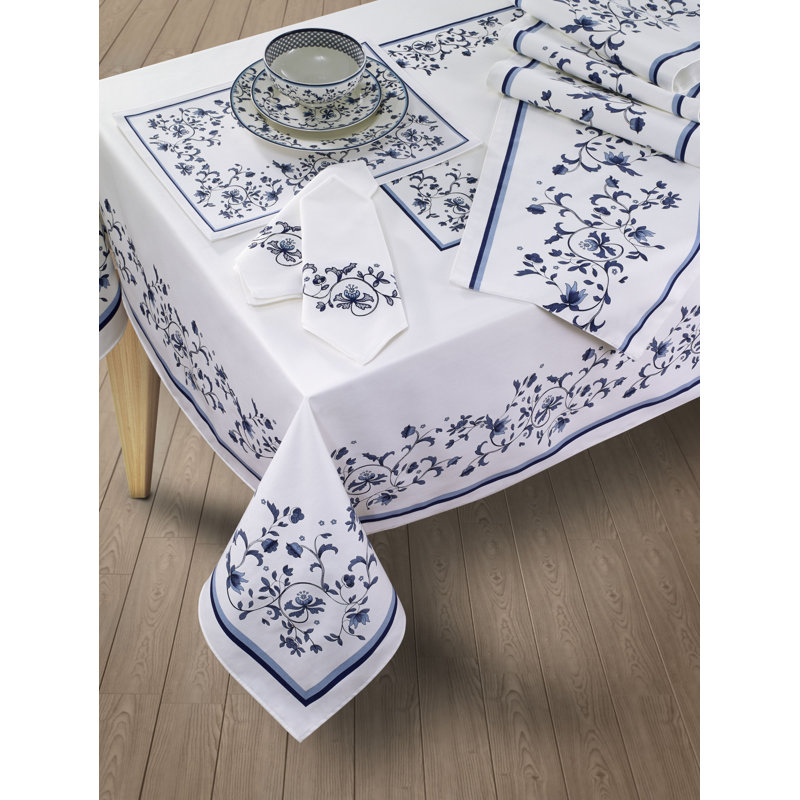 Portofino Tablecloth, 84" L x 60" W