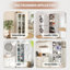 Metal Kitchen Pantry Cabinet - 72" Tall Storage With 5 Adjustable Shelves, White Freestanding Cabinet For Kitchen/Pantry/Bathroom