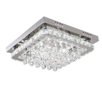 Lindcove Crystal LED Flush Mount