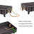 Rolling Metal Under Bed Storage Containers