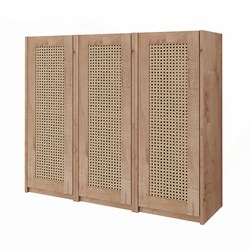 Armoire latérale de salle de bain 36 po avec portes à fermeture douce et fixation flottante pour espaces compacts
