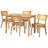 Breiona 4 - Person Four Leg Base Dining Set