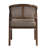 Stanley Wooden Dining Chairs with Cane Back & Upholstered Seat-949465957-949465958