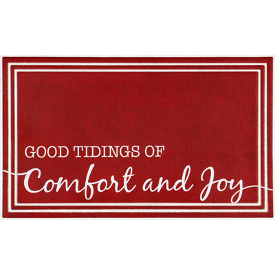 Good Tidings of Comfort and Joy