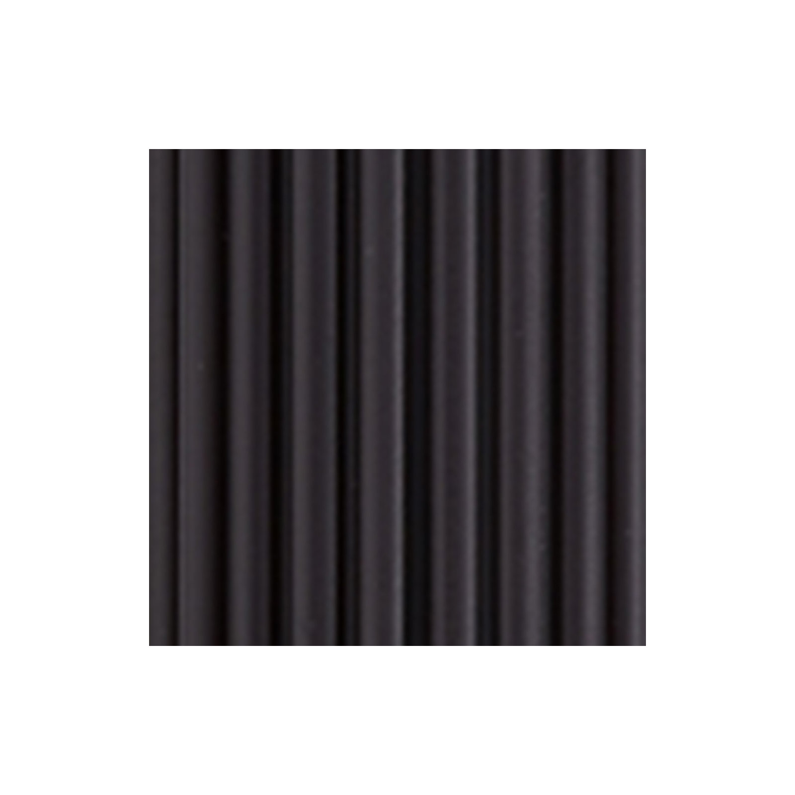 Grecian Collenette Unscented Taper Candle, 7" H x 1.25" W x 1.25" D, Black