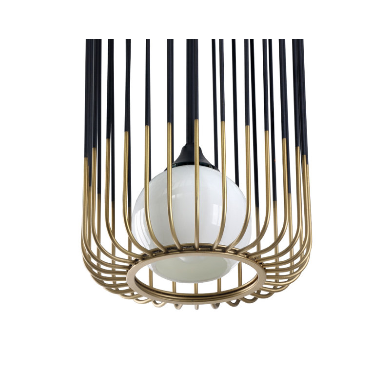 Circa 1 - Light Pendant, 53.5" H x 13.5" W x 10.5' D