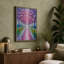 Blossoms Under Glass Romantic - Wrapped Canvas-347290433-347290438