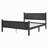 Flat Panel Bed With Headboard & Footboard, Minimalist Modern Platform Bed With Wood Grain Finish, Shaker And Farmhouse Style Design, Sleek And Functional Bedroom Furniture-712729495-712729489