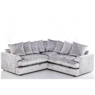 Terry 5 Seater Velvet Corner Sofa 