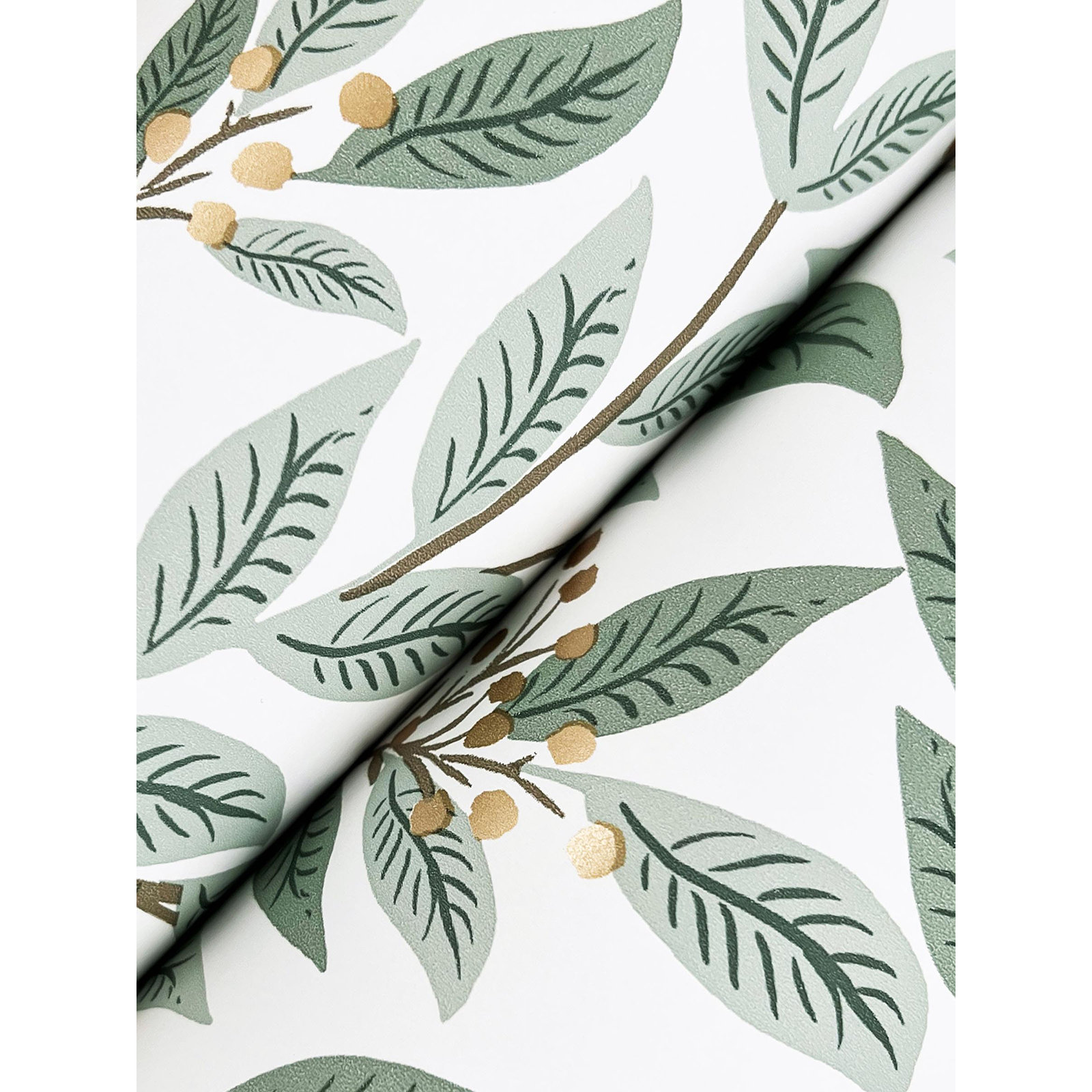 Willowberry Wallpaper, Sage