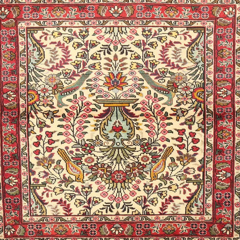 Abello Oriental Indoor Rug, Square 3'