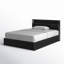 Structure de lit pour grand lit avec station de charge Tryston, noir-1037572439-1037842023