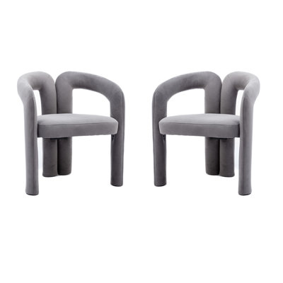 Alejos Velvet Armchair