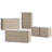 Elaren 53.9" Wide Dresser 6 Drawers With Storage Modern Faux Travertine Wood Chest For Bedroom-125370578