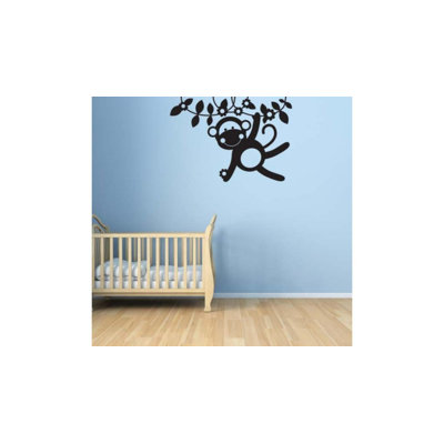 Autocollants muraux de singe chambre de bébé autocollants muraux chambre de bébé chambre de bébé chambre d'enfant autocollant 48B3EA27F7F543719CCAD8F6240B2742