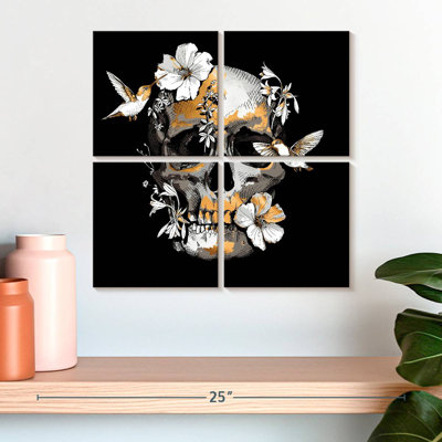 Kerner Skull Floral Growth