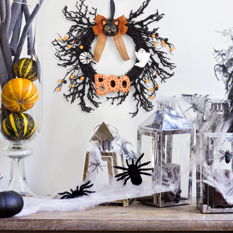 Faux Polyester 18'' Wreath