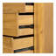 35.4x17.3x44" 5-Drawer Dresser