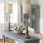 Joanna 28" Distressed Tan/Brown Buffet Lamp