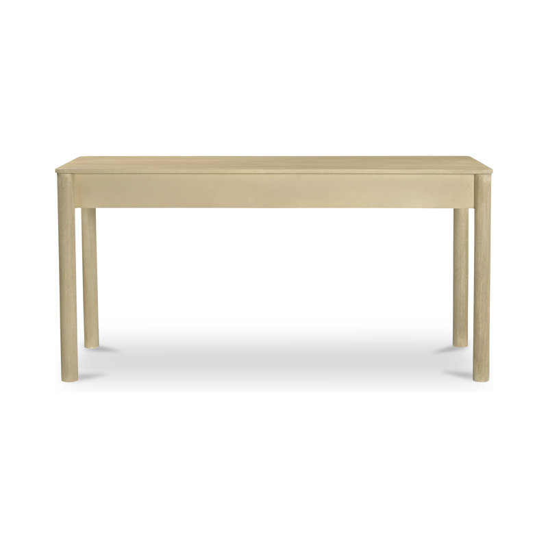 Wiley Solid Wood Writing Desk, Natural
