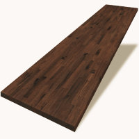 Acacia Solid Wood Butcher Block Countertop for DIY Workbench Top, Dining Table Top, Office Desk, 1in Thick