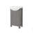 Chrystan 18'' Mini Single Bathroom Vanity with Ceramic Top