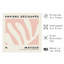 «Abstract Papiers Decoupes III», reproduction d'art moderne sans cadre-1220363299