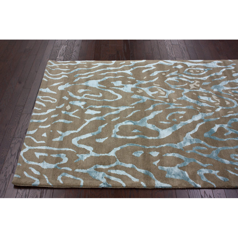 Animal Print Indoor Rug, 7'7.2" x 9'6"